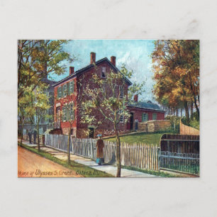Postal antigua - Galena, Illinois, Estados Unidos