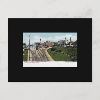 Postal antigua, Gdansk/Danzig - Estación de tren