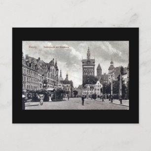 Postal antigua, Gdansk/Danzig - Kohlenmarkt