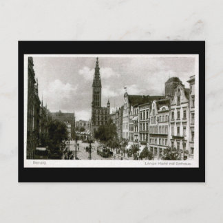 Postal antigua, Gdansk/Danzig - Lange Markt