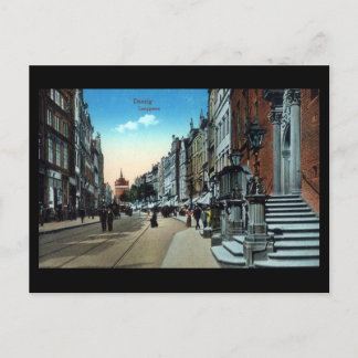 Postal antigua, Gdansk/Danzig, Langgasse