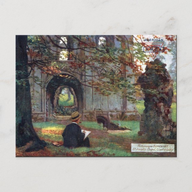 Postal antigua - Glastonbury, Somerset (Anverso)