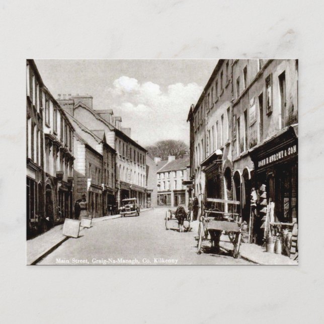Postal antigua - Graig-na-Managh, Co Kilkenny (Anverso)
