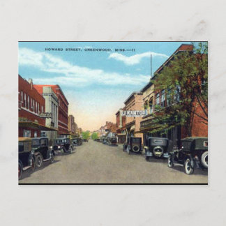 Postal antigua - Greenwood, Mississippi