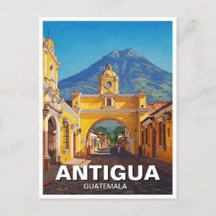 Postal Antigua Guatemala Viajes