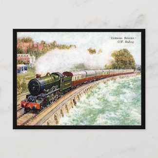 Postal antigua - GWR Cornish Riviera Express
