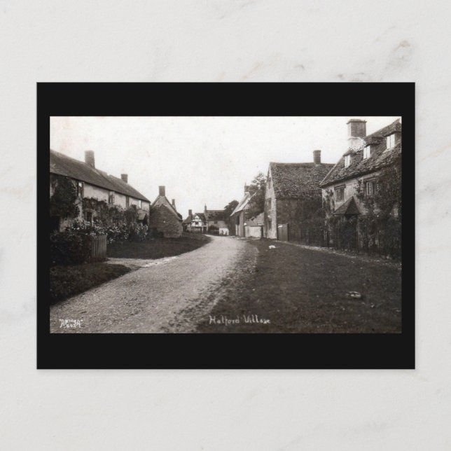 Postal antigua, Halford, Warwickshire (Anverso)
