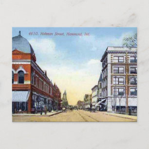 Postal antigua - Hammond, Indiana, Estados Unidos