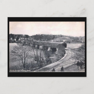 Postal antigua - Haverhill, Mass, Estados Unidos