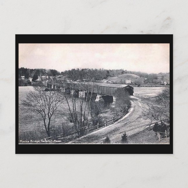 Postal antigua - Haverhill, Mass, Estados Unidos (Anverso)