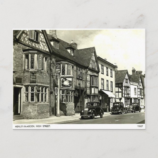 Postal antigua - Henley-in-Arden, Warwickshire (Anverso)