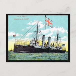 Postal antigua - HMS Apolo