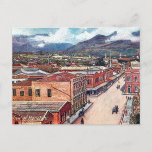 Postal antigua - Honolulu, Hawaii
