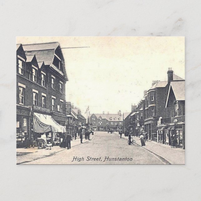 Postal antigua - Hunstanton, Norfolk (Anverso)