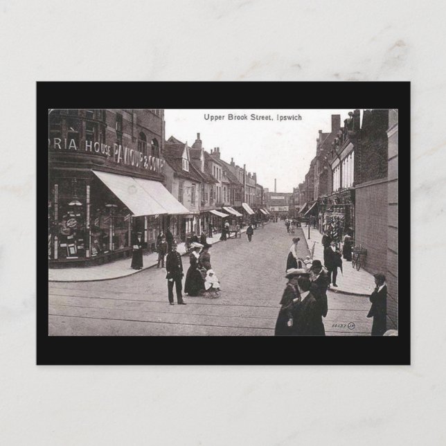 Postal antigua - Ipswich, Suffolk (Anverso)