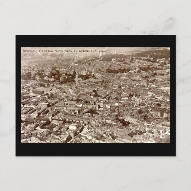 Postal antigua - Ipswich, Suffolk (Anverso)