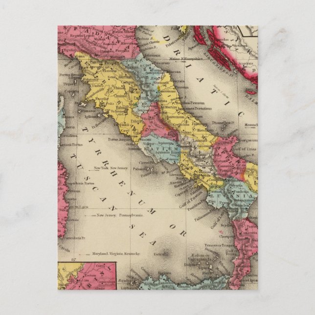 Postal Antigua Italia 4 (Anverso)