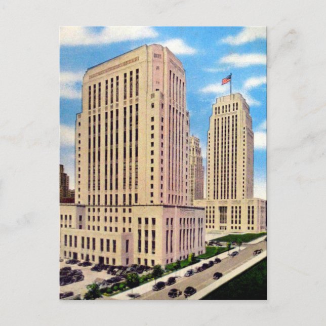 Postal antigua - Kansas City, Missouri, Estados Un (Anverso)