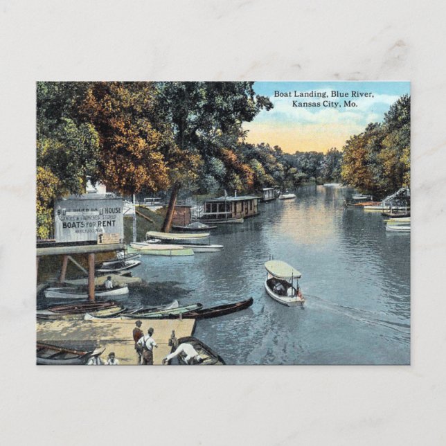 Postal antigua - Kansas City, Missouri, Estados Un (Anverso)