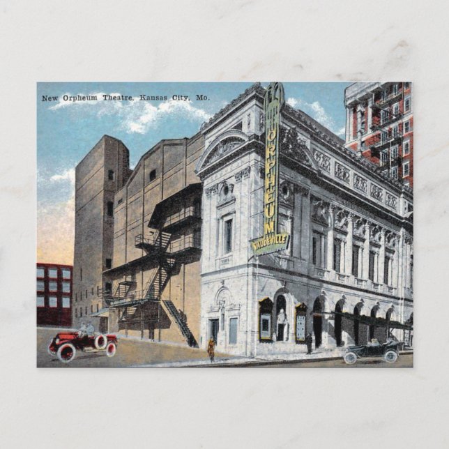 Postal antigua - Kansas City, Missouri, Estados Un (Anverso)