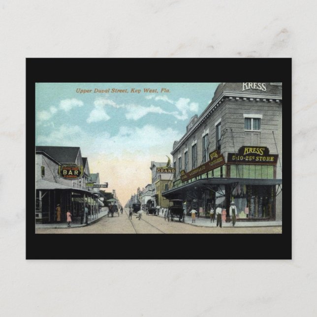 Postal antigua - Key West, Florida (Anverso)
