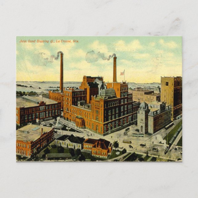 Postal antigua - La Crosse, Wisconsin (Anverso)