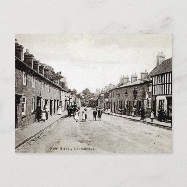 Postal antigua - Leominster, Herefordshire (Anverso)