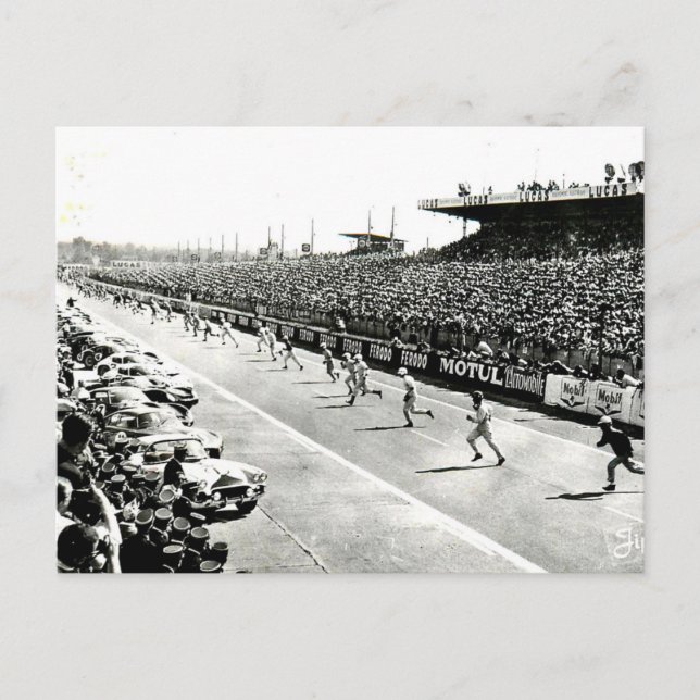 Postal antigua - Les 24 Heures du Mans (Anverso)