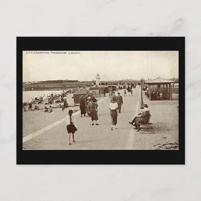 Postal antigua - Littlehampton, Sussex (Anverso)