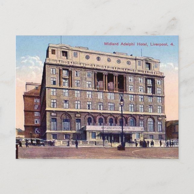 Postal antigua - Liverpool (Anverso)