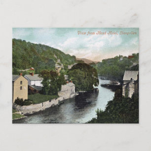 Postal antigua - Llangollen, Gales
