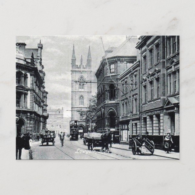 Postal antigua - Lowgate, Hull, Yorkshire (Anverso)