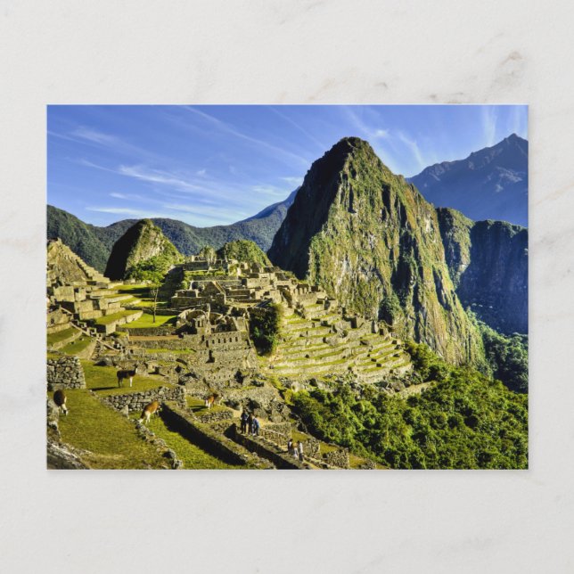 Postal Antigua Machu Picchu, último refugio de la (Anverso)