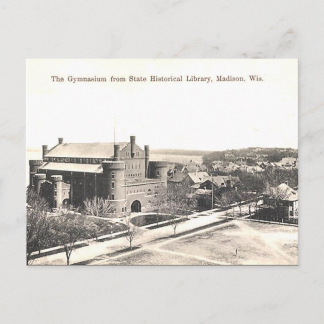 Postal antigua - Madison, Wisconsin, Estados Unido (Anverso)