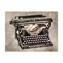 Antigua máquina de escribir antigua