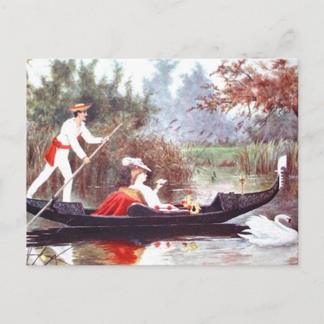 Postal antigua - Marie Corelli - Stratford-upon-Av (Anverso)