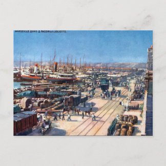 Postal antigua - Marsella