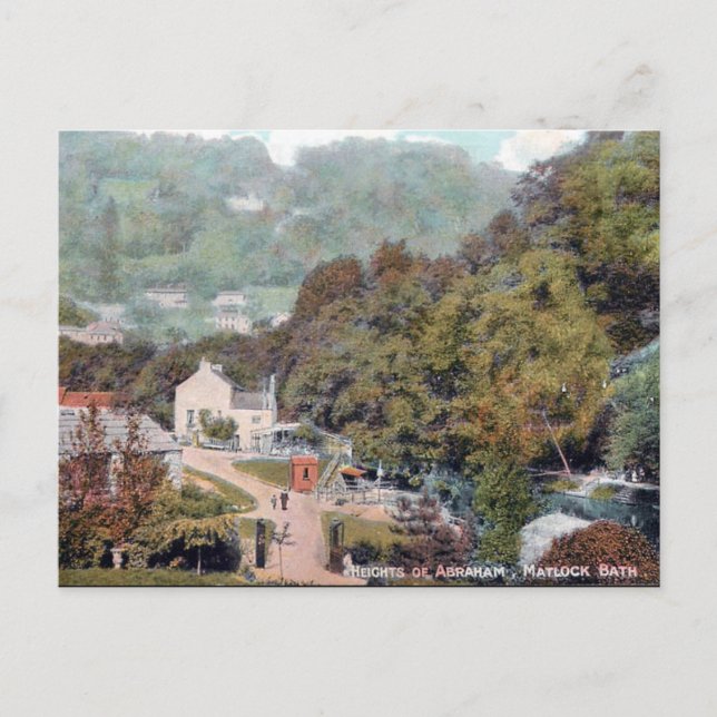 Postal antigua - Matlock Bath, Derbyshire (Anverso)