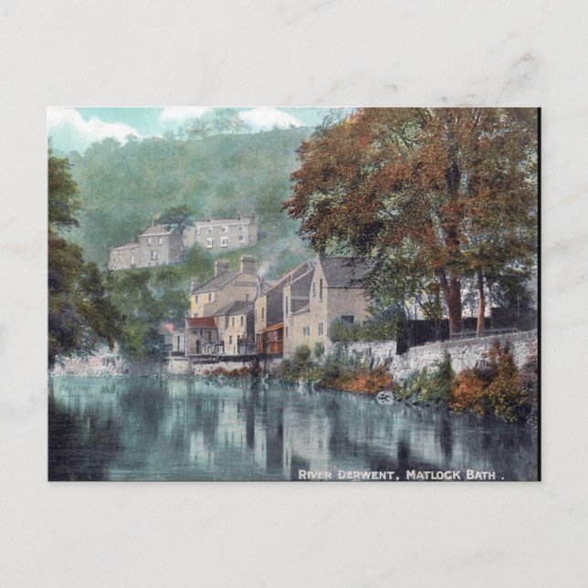 Postal antigua - Matlock Bath, Derbyshire (Anverso)