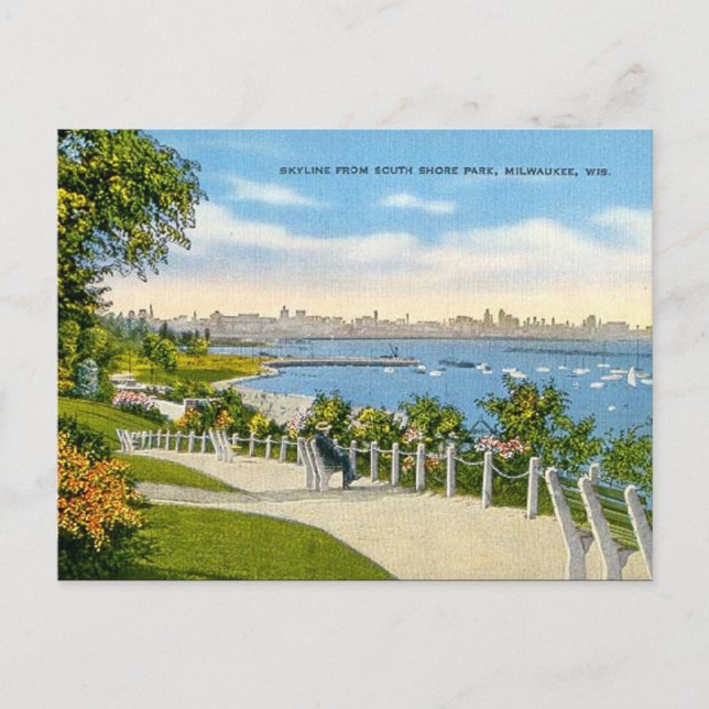 Postal antigua - Milwaukee, Wisconsin, Estados Uni (Anverso)