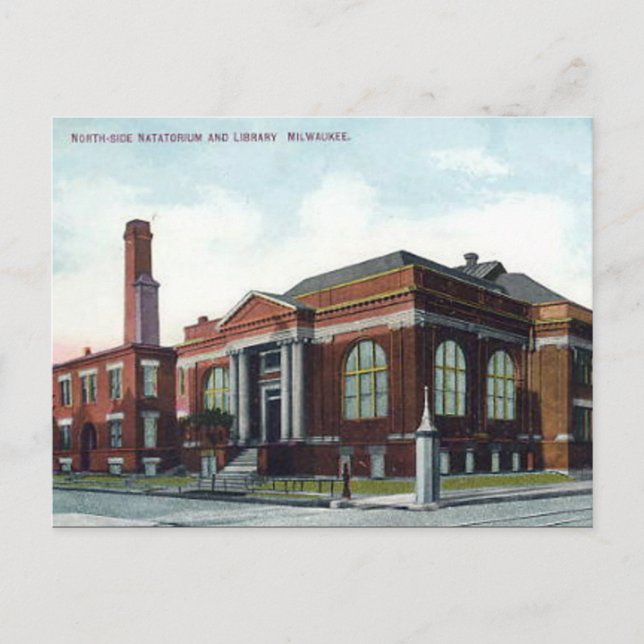 Postal antigua - Milwaukee, Wisconsin, Estados Uni (Anverso)