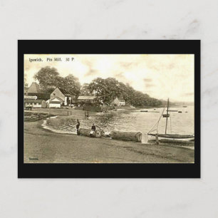 Postal antigua - Molino de alfiler, Ipswich, Suffo