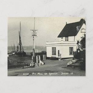 Postal antigua - Molino de alfiler, Ipswich, Suffo