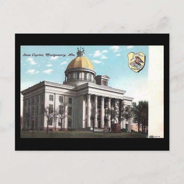 Postal antigua - Montgomery, Alabama (Anverso)