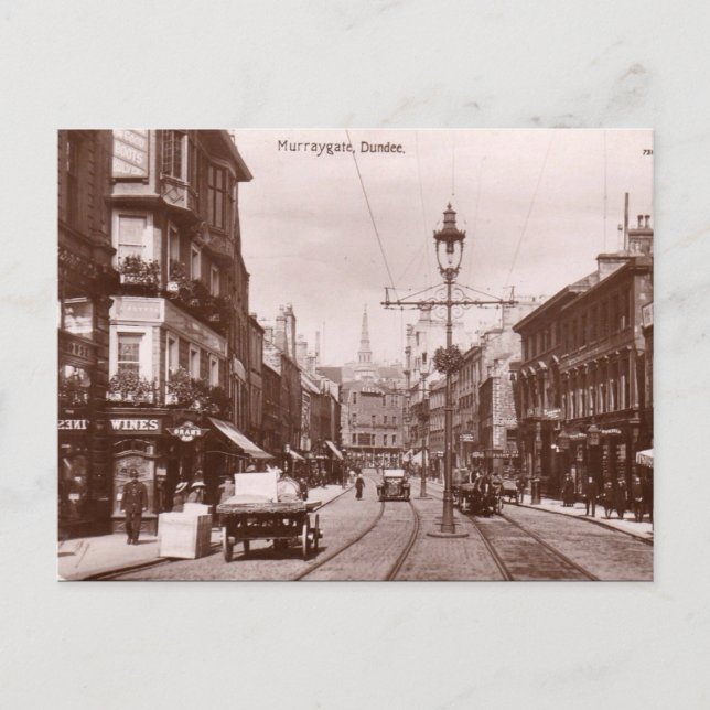 Postal antigua - Murraygate, Dundee (Anverso)