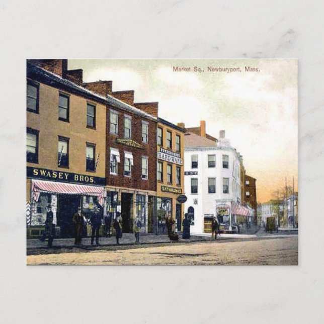 Postal antigua - Newburyport, Massachusetts (Anverso)