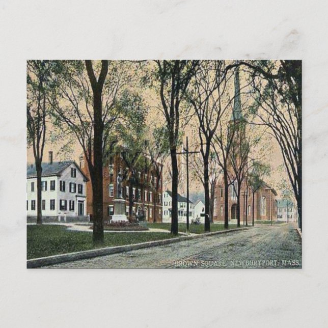 Postal antigua - Newburyport, Massachusetts (Anverso)