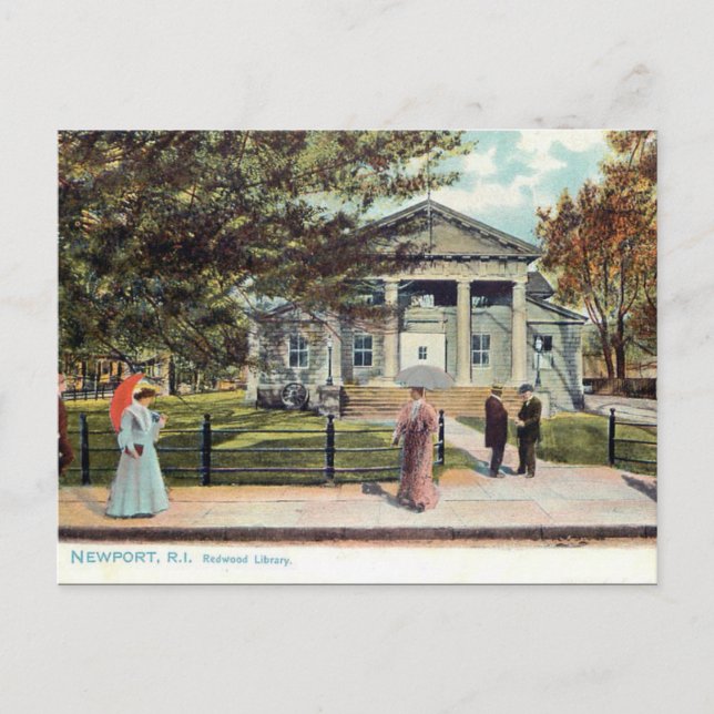 Postal antigua - Newport, Rhode Island, Estados Un (Anverso)