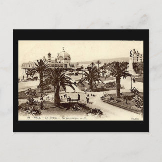 Postal antigua, Niza, Les Jardins