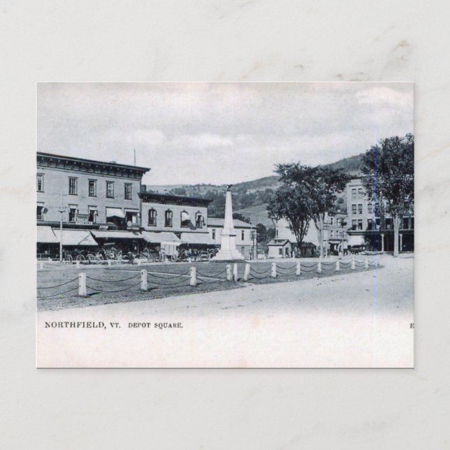 Postal antigua - Northfield, Vermont, Estados Unid (Anverso)